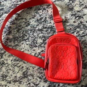 Coach Track Pack 14 Orange